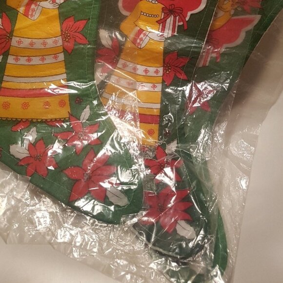 Vintage Christmas Angel Stockings - Picture 3 of 12
